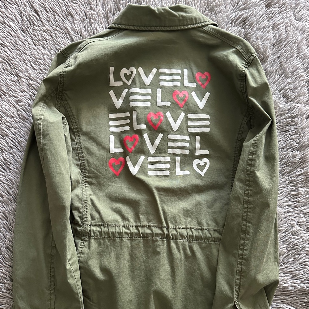 Ellen DeGeneres EV1 for Walmart Khaki jacket